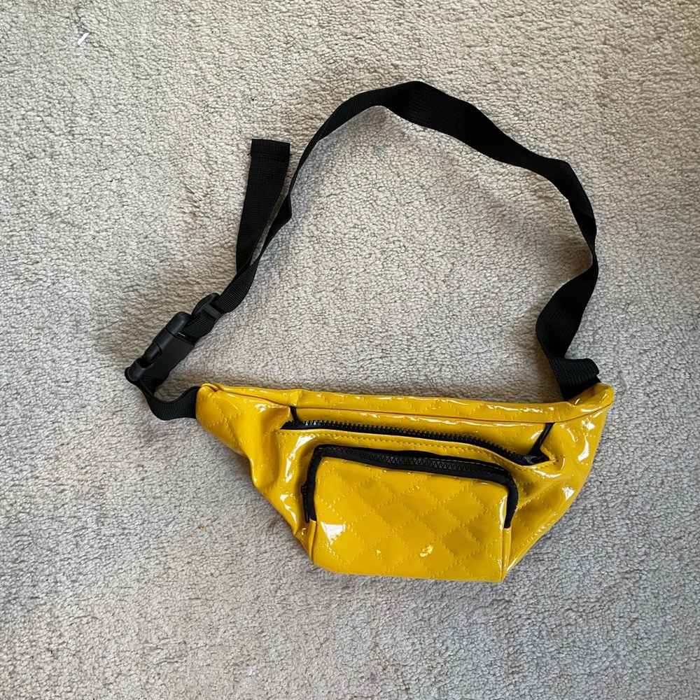 Yellow fannypack bought from Nordstrom
